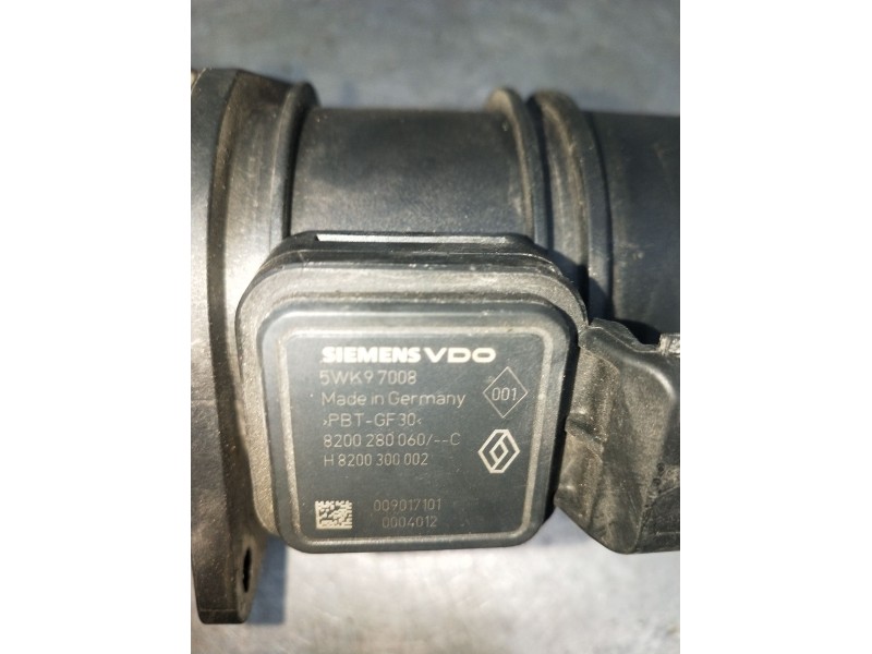 Recambio de caudalimetro para renault megane ii (bm0/1_, cm0/1_) 1.5 dci (bm1e, cm1e) referencia OEM IAM 5WK97008 8200280060 