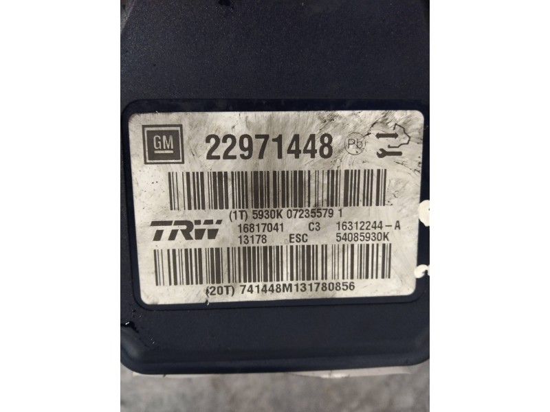 Recambio de abs para opel insignia berlina edition referencia OEM IAM 54085930K 22971448 16817041