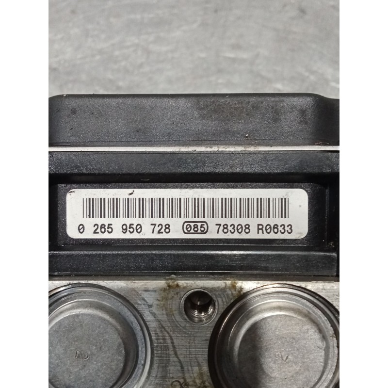 Recambio de abs para renault megane ii (bm0/1_, cm0/1_) 1.5 dci (bm1e, cm1e) referencia OEM IAM 0265950728 0265234601 8200685699