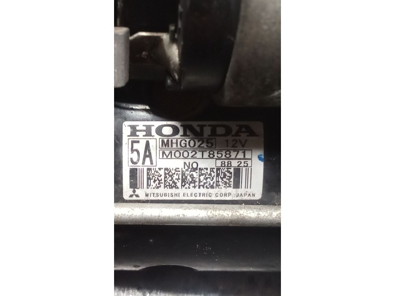 Recambio de motor arranque para honda civic berlina 5 (fk) 2.2 ctdi referencia OEM IAM M002185871  