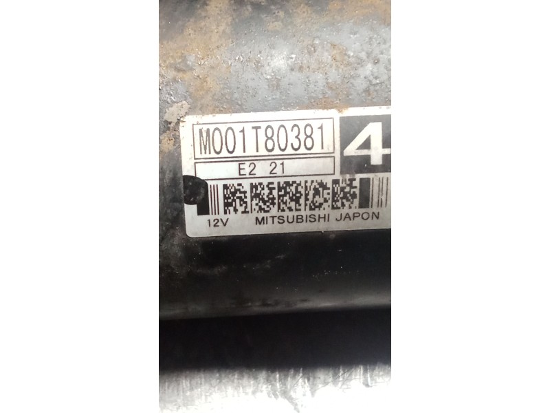 Recambio de motor arranque para peugeot 406 (8b) 2.0 hdi 90 referencia OEM IAM M001T80381  