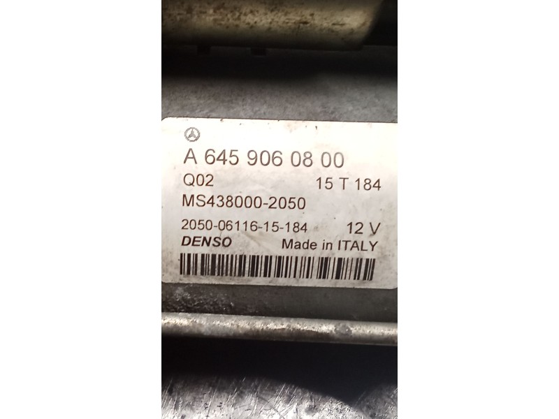 Recambio de motor arranque para mercedes-benz cla shooting brake (x117) cla 200 cdi / d (117.908) referencia OEM IAM A6459060800