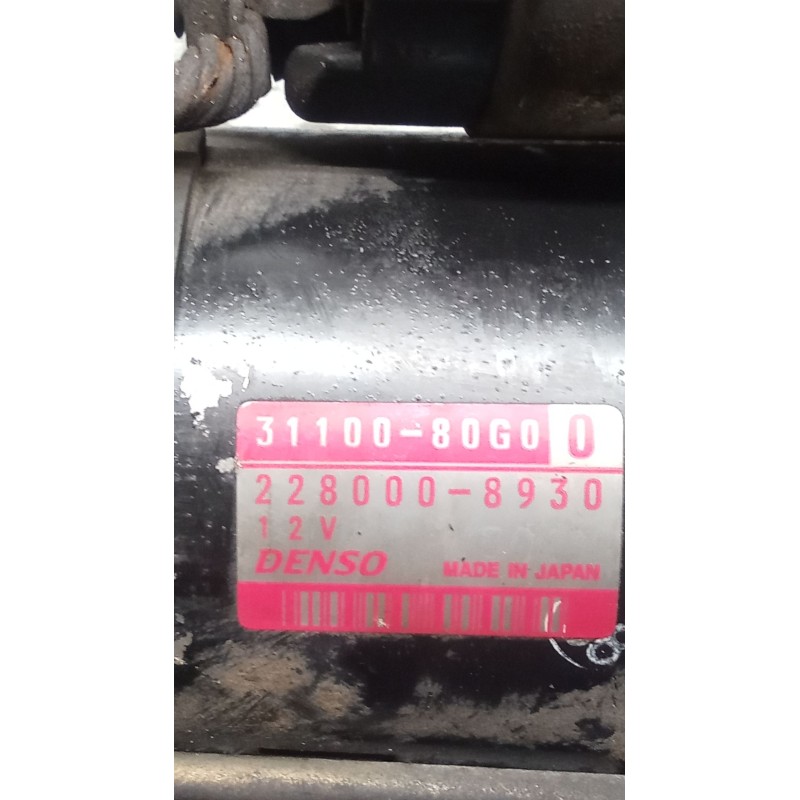 Recambio de motor arranque para suzuki liana (er, rh_) 1.6 (rh 416) referencia OEM IAM 3110080GOO 2280008930 