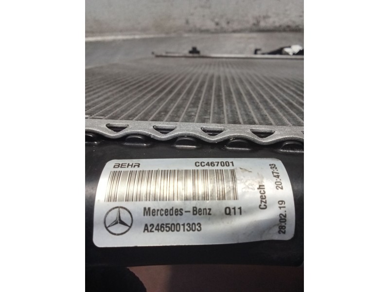 Recambio de radiador agua para mercedes-benz cla shooting brake (x117) cla 200 cdi / d (117.908) referencia OEM IAM   