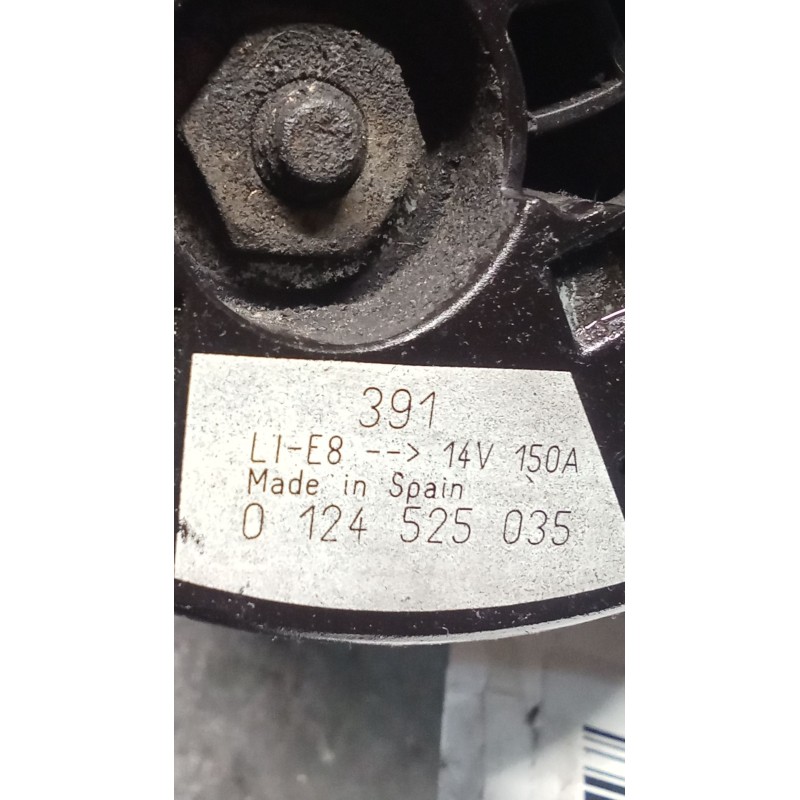 Recambio de alternador para peugeot 206 hatchback (2a/c) 2.0 hdi 90 referencia OEM IAM 0124525035 150A 9646321880