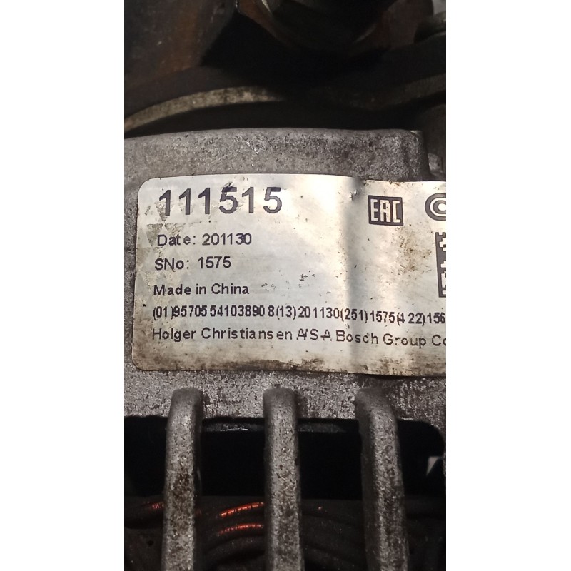 Recambio de alternador para opel corsa b (s93) 1.7 d (f08, f68, m68) referencia OEM IAM 111515  CON DEPRESOR