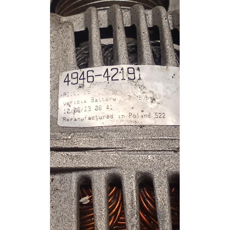 Recambio de alternador para renault clio ii (bb_, cb_) 1.9 dti (b/cb0u) referencia OEM IAM 494642191  