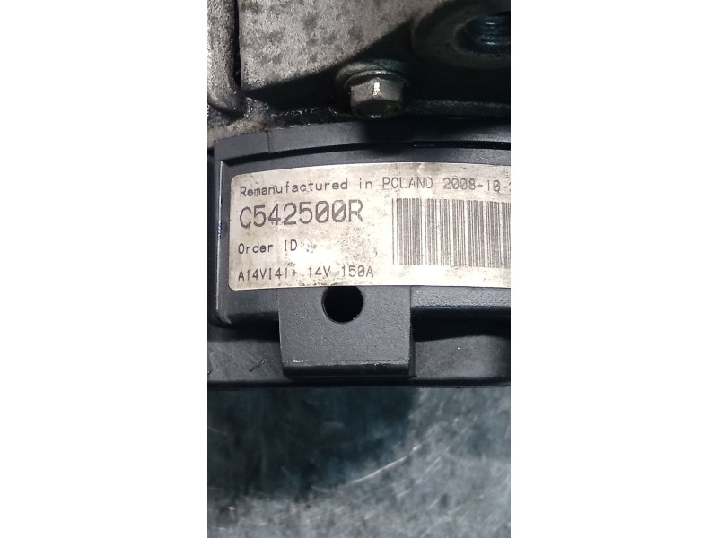 Recambio de alternador para peugeot 406 (8b) 2.0 hdi 90 referencia OEM IAM 437210 C542500R 150A