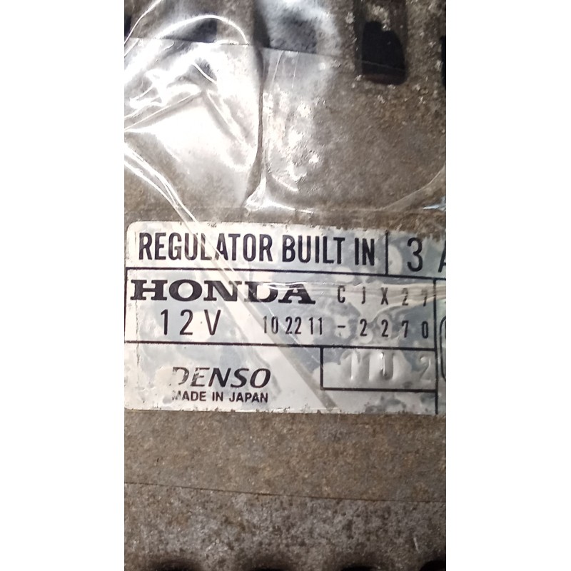 Recambio de alternador para honda hr-v (gh) vtec top 4wd (3-ptas.) referencia OEM IAM 1022112270  