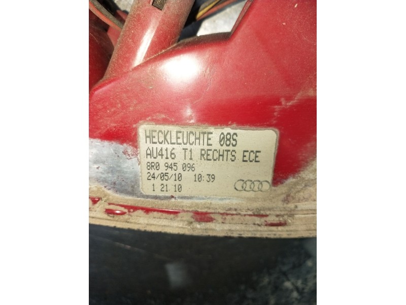 Recambio de piloto trasero derecho paragolpes para audi q5 (8rb) 3.0 tdi quattro referencia OEM IAM 8R0945096  