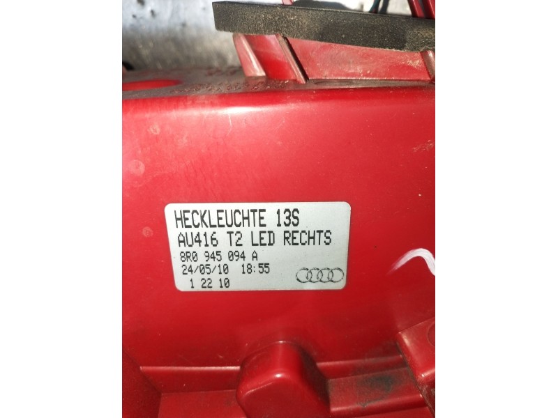 Recambio de piloto trasero derecho para audi q5 (8rb) 3.0 tdi quattro referencia OEM IAM 8R0945094A  
