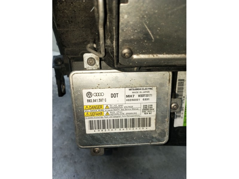 Recambio de faro izquierdo para audi q5 (8rb) 3.0 tdi quattro referencia OEM IAM 8K0941597C XENON 