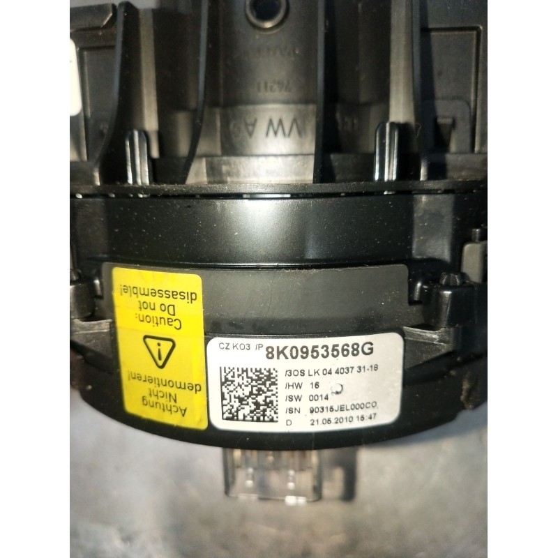 Recambio de mando luces para audi q5 (8rb) 3.0 tdi quattro referencia OEM IAM 8K0953568G 30SLK0440373118 90315JEL000C0