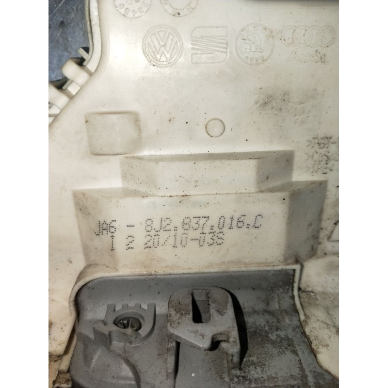 Recambio de motor cierre centralizado delantero derecho para audi q5 (8rb) 3.0 tdi quattro referencia OEM IAM 8J2837016C 5P 