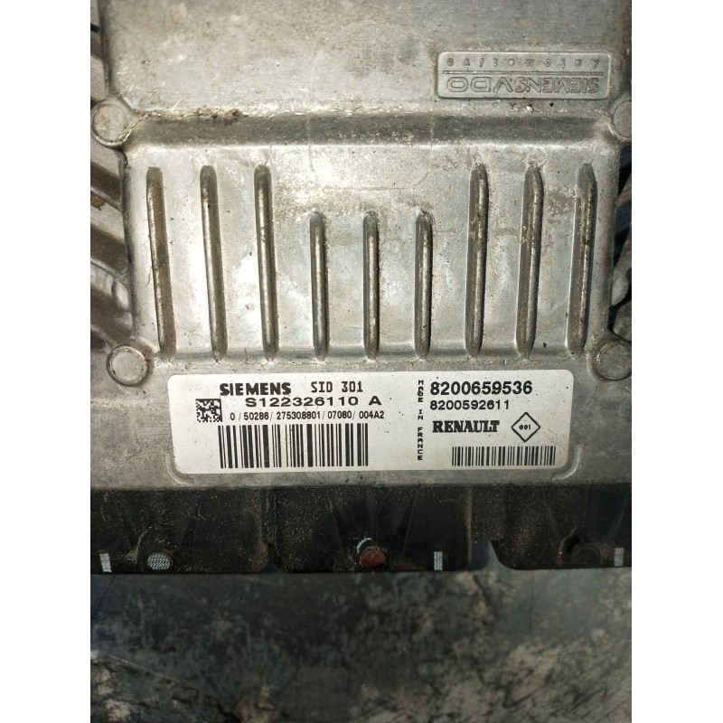 Recambio de centralita motor uce para renault megane ii (bm0/1_, cm0/1_) 1.5 dci (bm1e, cm1e) referencia OEM IAM 8200659536 8200