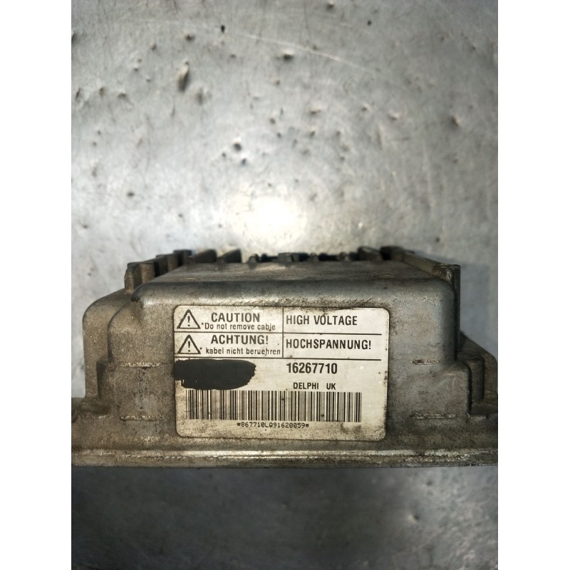 Recambio de centralita inyeccion para opel astra g hatchback (t98) 1.7 dti 16v (f08, f48) referencia OEM IAM 16267710  
