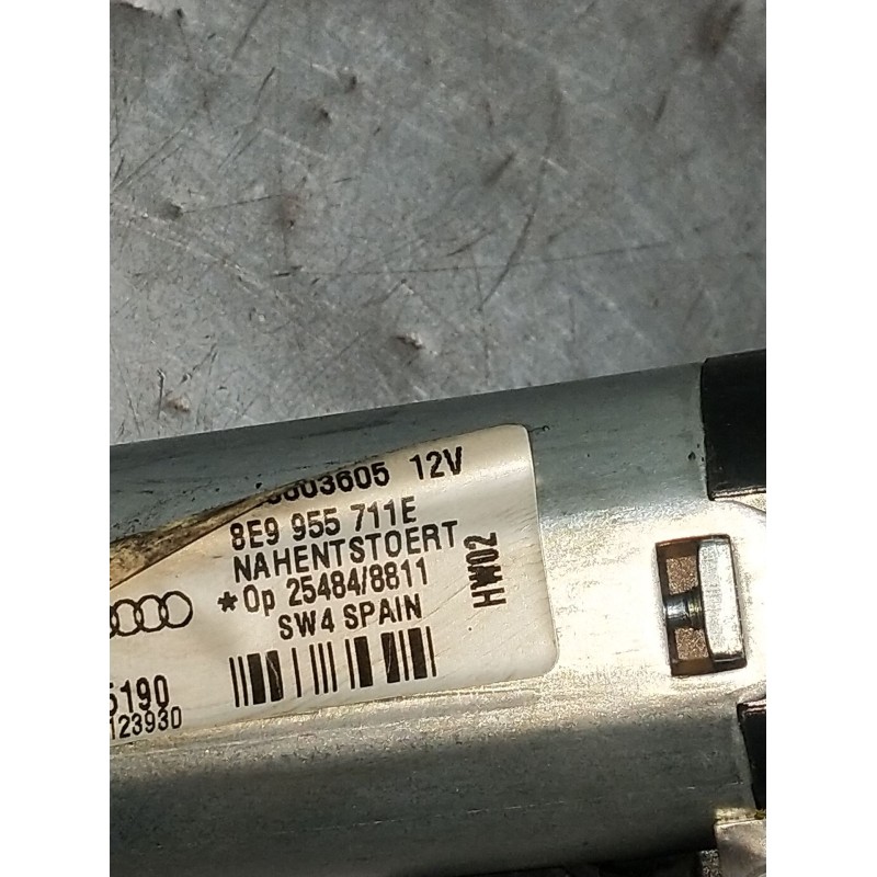 Recambio de motor limpia trasero para audi q5 (8rb) 3.0 tdi quattro referencia OEM IAM 8E9955711E  