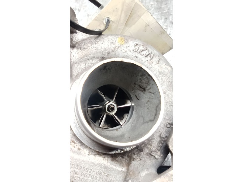 Recambio de turbocompresor para peugeot partner (s2) combi plus referencia OEM IAM 9670371380 TD025S206T4 