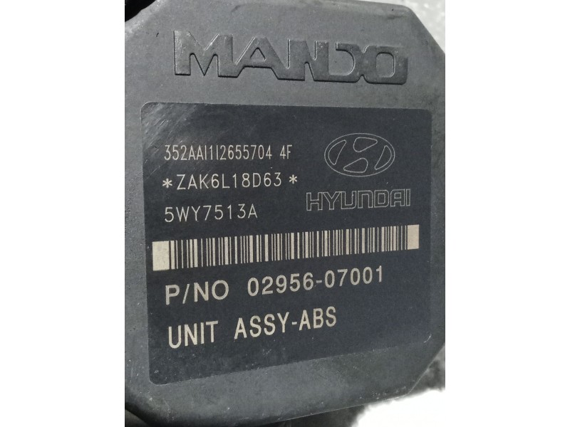 Recambio de abs para kia picanto 1.1 ex referencia OEM IAM 0295607001 5WY7513A 5891007300 H60103500