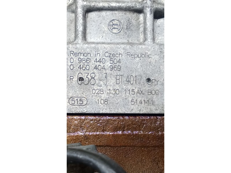 Recambio de bomba inyeccion para volkswagen passat b5 (3b2) 1.9 tdi referencia OEM IAM 0986440504 0460404969 028130115AX BOSCH P