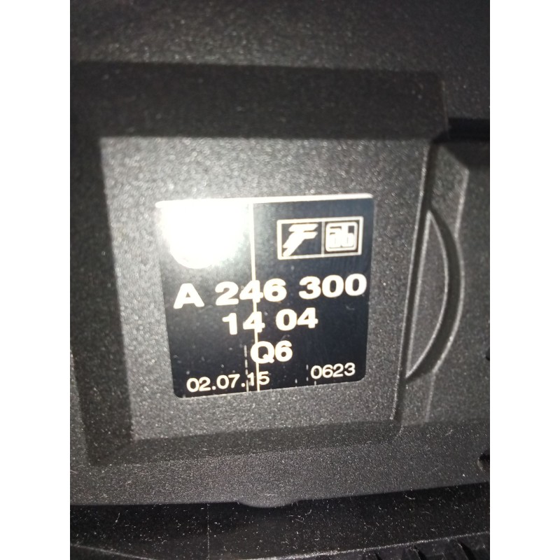 Recambio de potenciometro pedal para mercedes-benz cla shooting brake (x117) cla 200 cdi / d (117.908) referencia OEM IAM A24630