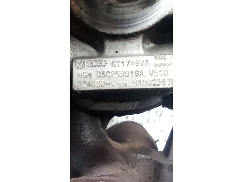 Recambio de turbocompresor para audi a3 (8p) 2.0 tdi ambiente referencia OEM IAM 03G253019A  