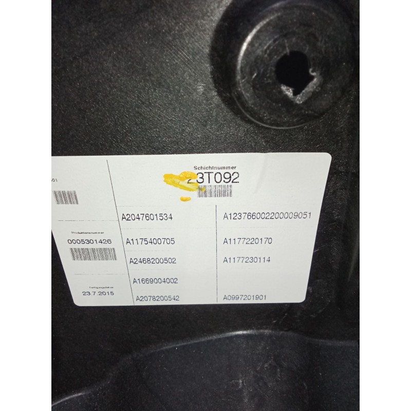 Recambio de elevalunas delantero izquierdo para mercedes-benz cla shooting brake (x117) cla 200 cdi / d (117.908) referencia OEM