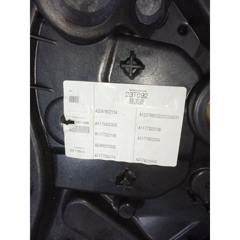 Recambio de elevalunas trasero izquierdo para mercedes-benz cla shooting brake (x117) cla 200 cdi / d (117.908) referencia OEM I