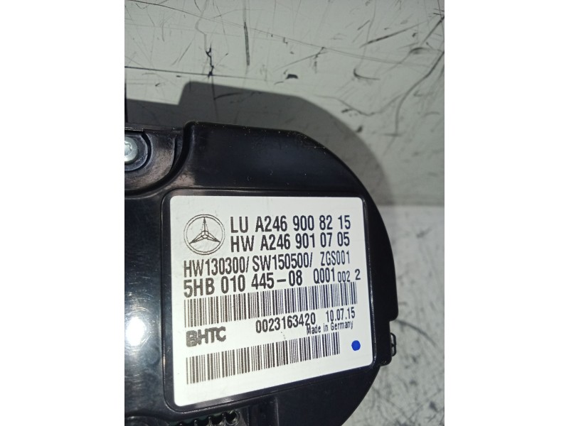 Recambio de mando calefaccion / aire acondicionado para mercedes-benz cla shooting brake (x117) cla 200 cdi / d (117.908) refere