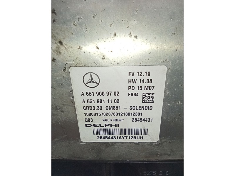 Recambio de centralita motor uce para mercedes-benz cla shooting brake (x117) cla 200 cdi / d (117.908) referencia OEM IAM A6519