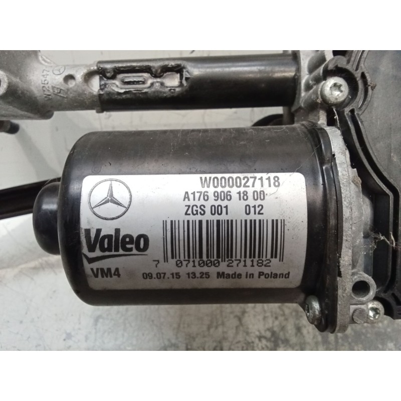 Recambio de motor limpia delantero para mercedes-benz cla shooting brake (x117) cla 200 cdi / d (117.908) referencia OEM IAM A17