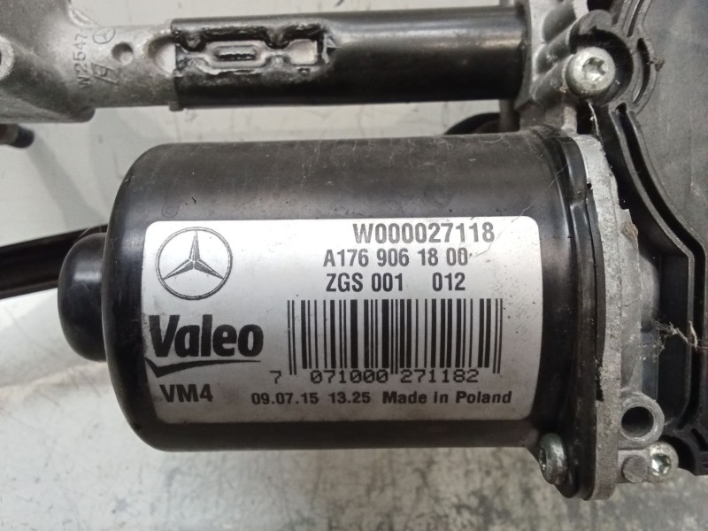 Recambio de motor limpia delantero para mercedes-benz cla shooting brake (x117) cla 200 cdi / d (117.908) referencia OEM IAM A17