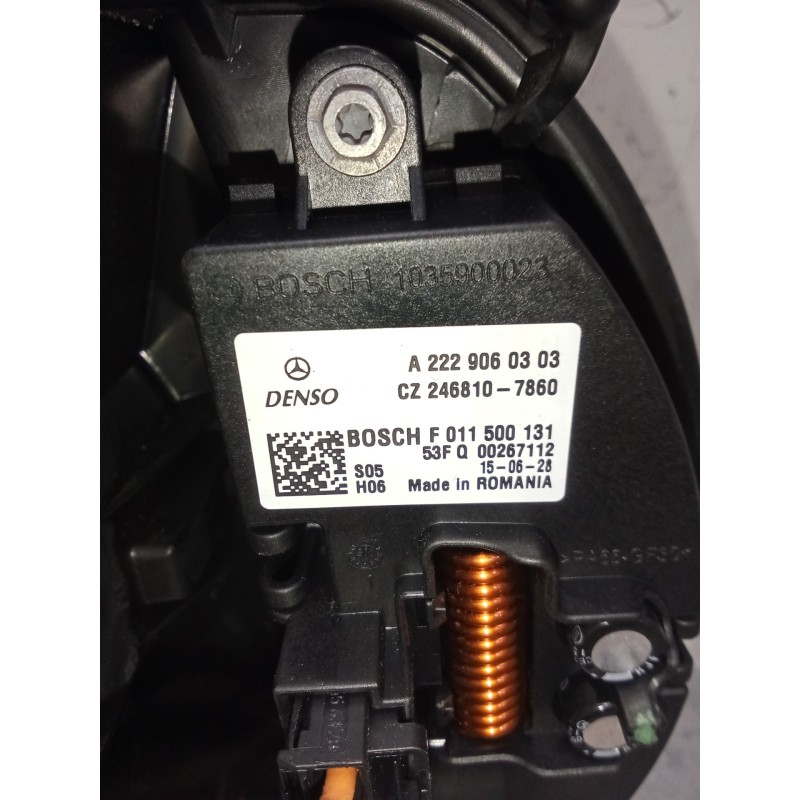 Recambio de motor calefaccion para mercedes-benz cla shooting brake (x117) cla 200 cdi / d (117.908) referencia OEM IAM A2229060