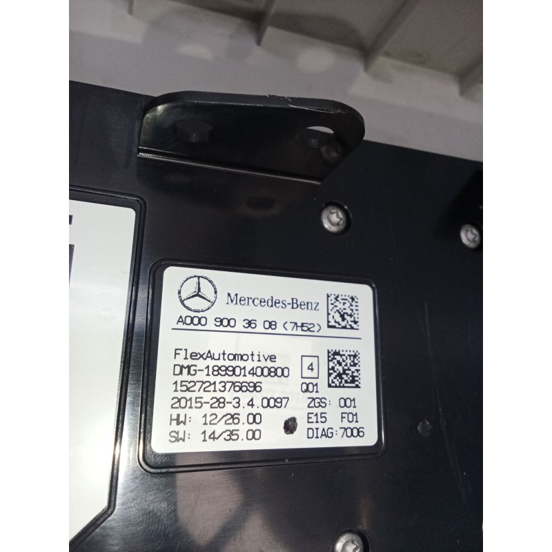 Recambio de luz interior para mercedes-benz cla shooting brake (x117) cla 200 cdi / d (117.908) referencia OEM IAM A0009003608 1