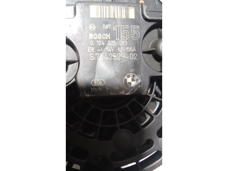 Recambio de alternador para bmw serie 3 berlina (e90) 325i referencia OEM IAM 0124525083 S754252902 155A