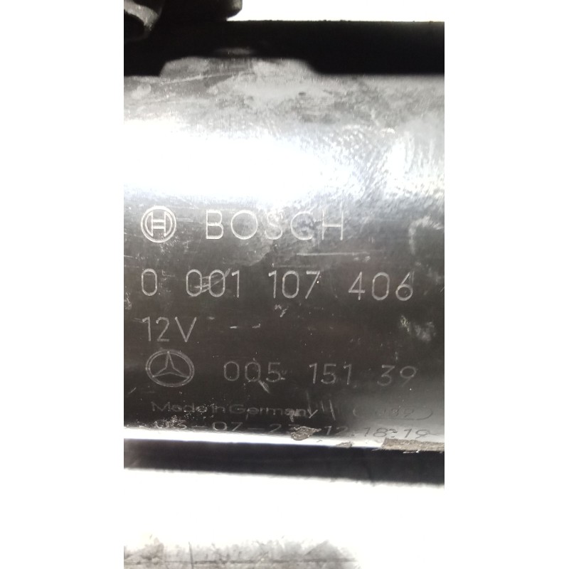 Recambio de motor arranque para mercedes-benz clase c (w203) familiar c 180 t compressor (203.246) referencia OEM IAM 0001107406