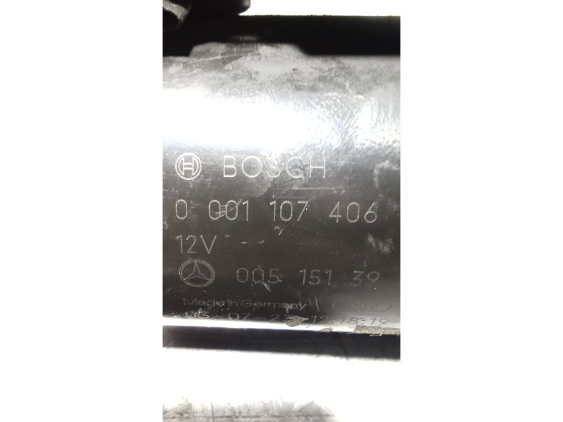Recambio de motor arranque para mercedes-benz clase c (w203) familiar c 180 t compressor (203.246) referencia OEM IAM 0001107406
