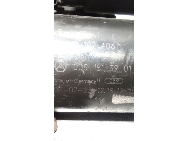 Recambio de motor arranque para mercedes-benz clase c (w203) familiar c 180 t compressor (203.246) referencia OEM IAM 0001107406