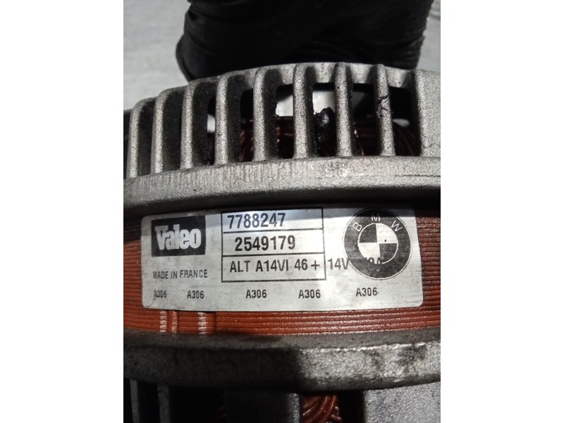 Recambio de alternador para bmw 3 (e46) 330 xd referencia OEM IAM 7788247 2549179 