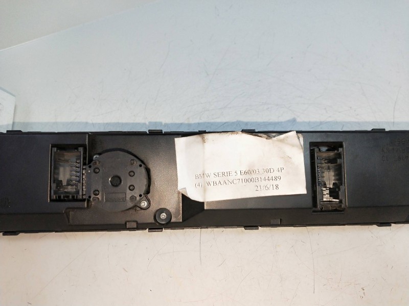 Recambio de mando calefaccion / aire acondicionado para bmw serie 5 berlina (e60) 530d referencia OEM IAM 6411694268201  