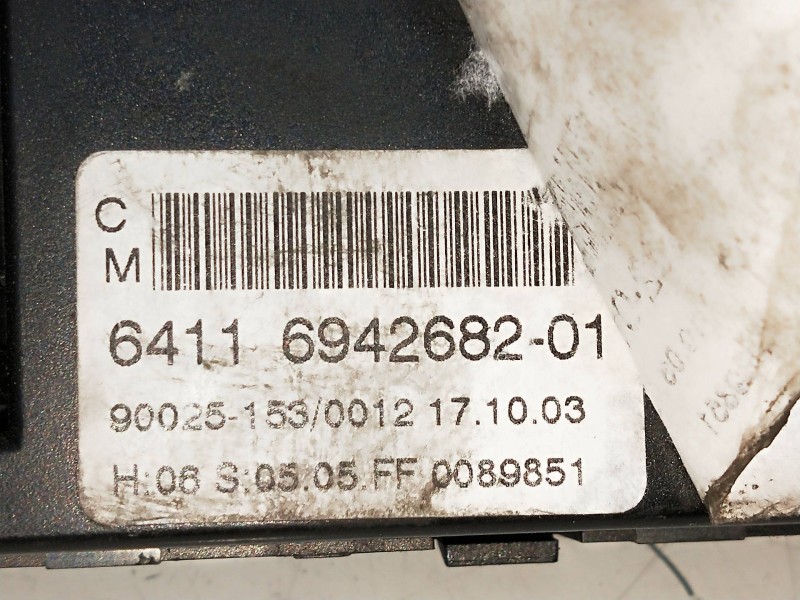 Recambio de mando calefaccion / aire acondicionado para bmw serie 5 berlina (e60) 530d referencia OEM IAM 6411694268201  