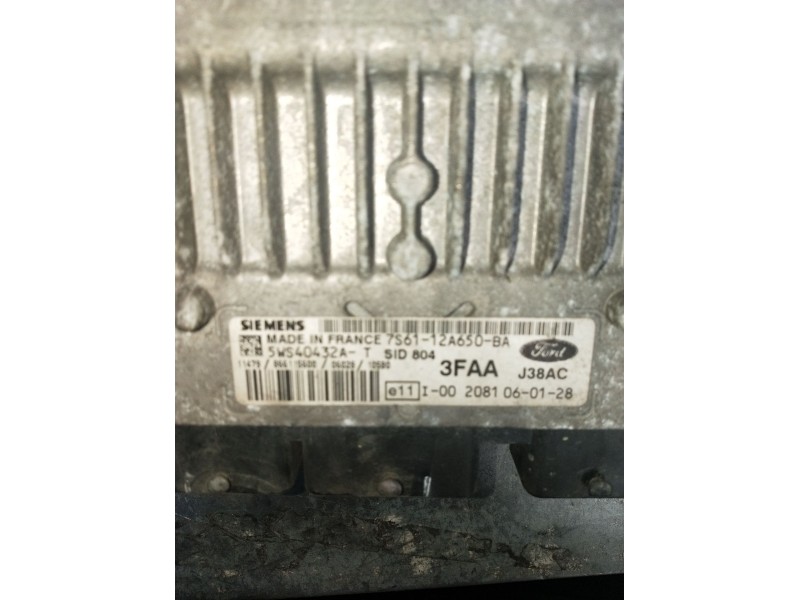 Recambio de centralita motor uce para ford fusion (cbk) steel referencia OEM IAM 5W40432A I002081060128 7S6112A650BA