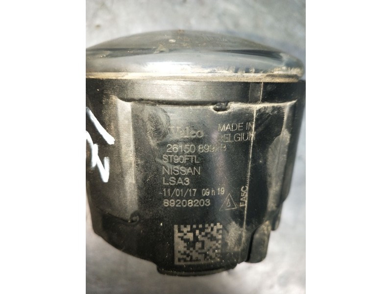 Recambio de faro antiniebla izquierdo para nissan qashqai ii (j11, j11_) 1.2 dig-t referencia OEM IAM 261508992B 89208203 