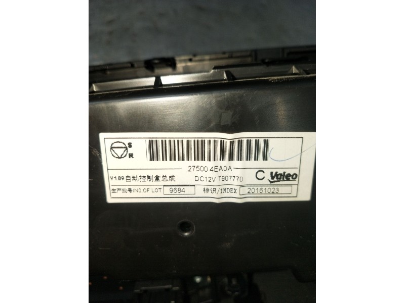 Recambio de mando calefaccion / aire acondicionado para nissan qashqai ii (j11, j11_) 1.2 dig-t referencia OEM IAM 275004EA0A T9