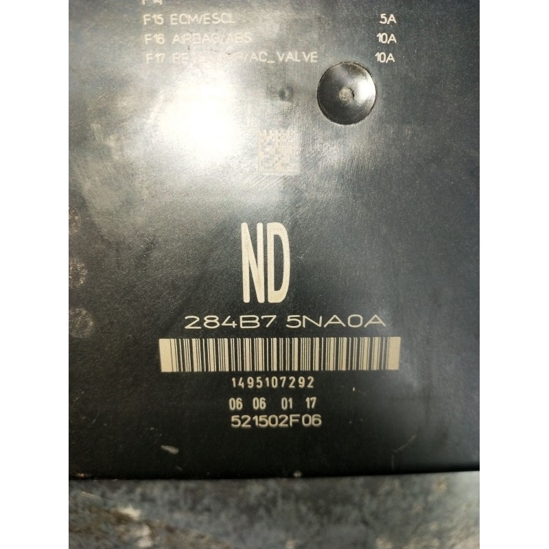 Recambio de caja reles / fusibles para nissan qashqai ii (j11, j11_) 1.2 dig-t referencia OEM IAM 1495107292 521502F06 284B75NA0