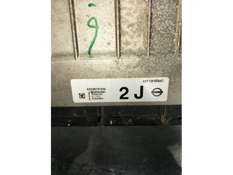 Recambio de centralita motor uce para nissan qashqai ii (j11, j11_) 1.2 dig-t referencia OEM IAM A2C98757200 872045602 