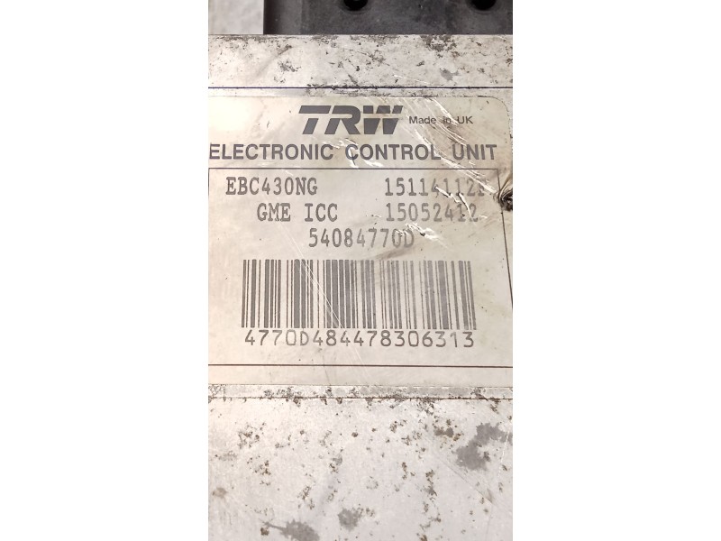 Recambio de abs para opel vectra c berlina 3.0 v6 cdti cat (z 30 dt / ldh) referencia OEM IAM 15114112F 54084770D 12773676 15052