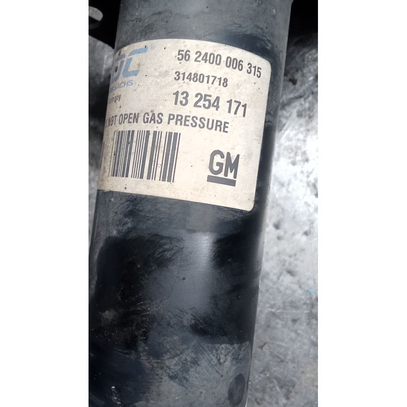 Recambio de amortiguador delantero izquierdo para opel vectra c berlina 3.0 v6 cdti cat (z 30 dt / ldh) referencia OEM IAM 13254