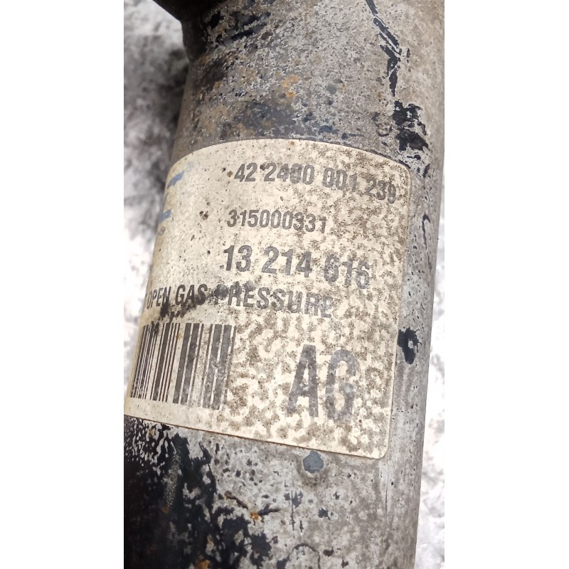 Recambio de amortiguador trasero derecho para opel vectra c berlina 3.0 v6 cdti cat (z 30 dt / ldh) referencia OEM IAM 13214616 