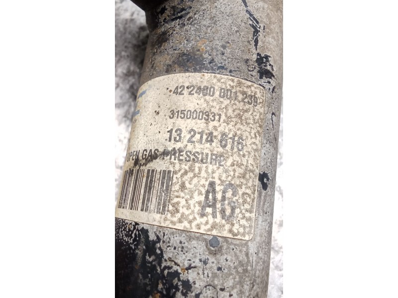 Recambio de amortiguador trasero derecho para opel vectra c berlina 3.0 v6 cdti cat (z 30 dt / ldh) referencia OEM IAM 13214616 